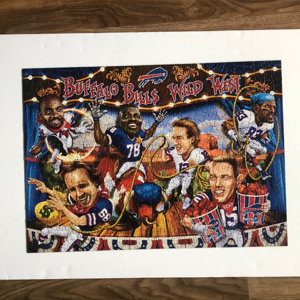 NFL Buffalo Bills All-Time Greats Bills Puzzle
